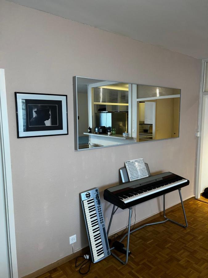 Beautiful Large Studio In Center Of Geneva Free Wifi Appartement Buitenkant foto
